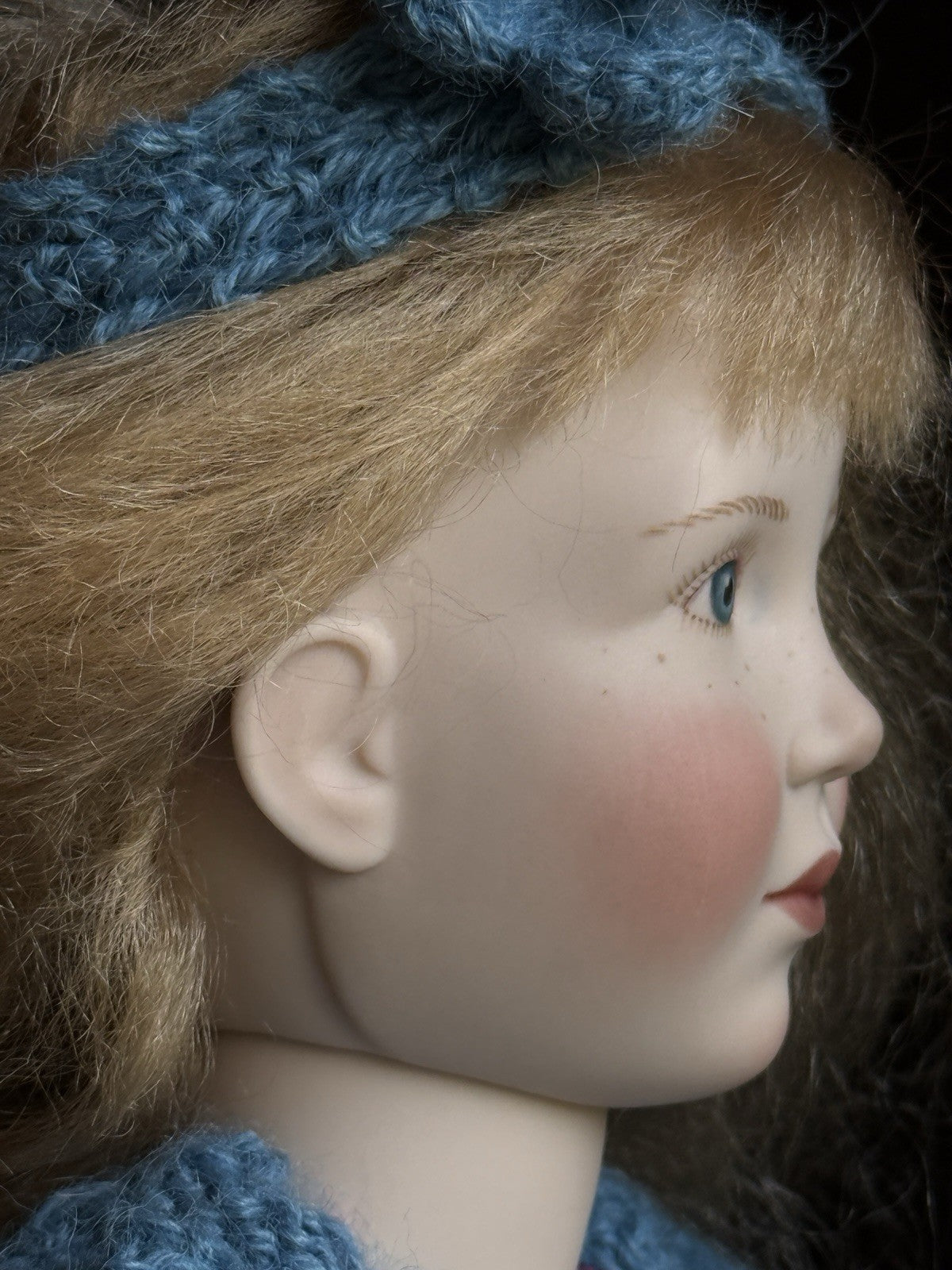 Collectible 17" Jointed Porcelain Pauline Doll German Artist Regina Sandreuter