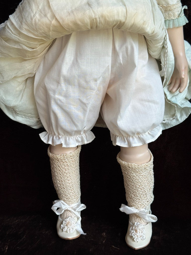 Colleen Phillips Porcelain Compo 26” Repro of Antique French Bru Jne Doll