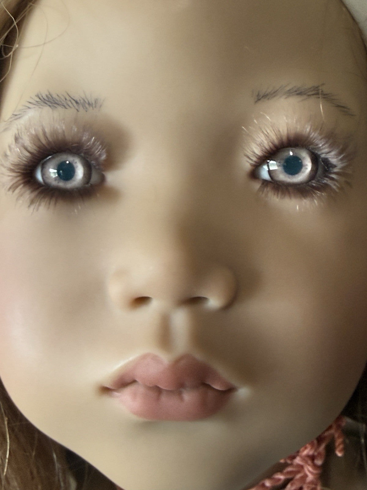 Vinyl Annette Himstedt 32” Doll “Sanfra” Year 2000 Ribbon