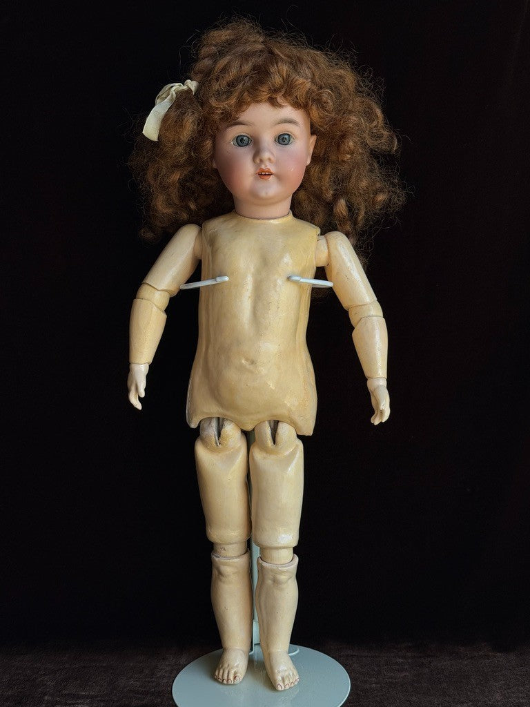 Antique German 21” Karl Hartmann 285 Bisque Head Doll