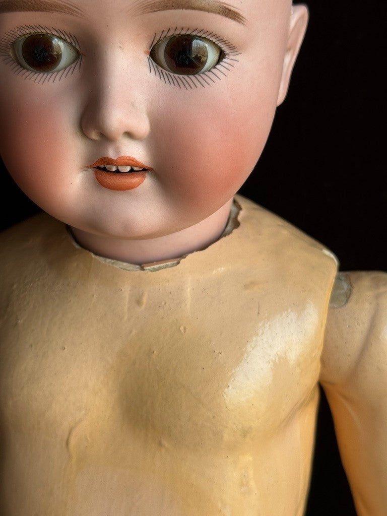Antique German 24” Schoenau & Hoffmeister 1909 Bisque Head Doll
