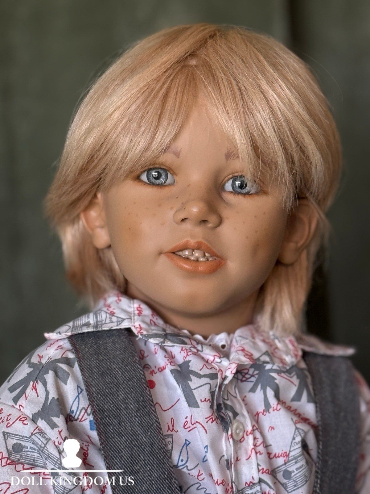 Vinyl 1988 World Child Collection Annette Himstedt 31” Doll “Kasimir” Box/Tag