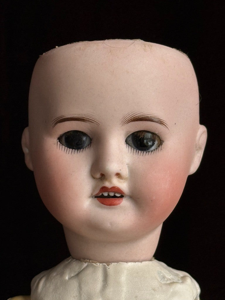 Antique French 17.75” SFBJ 60 Bisque Head Doll