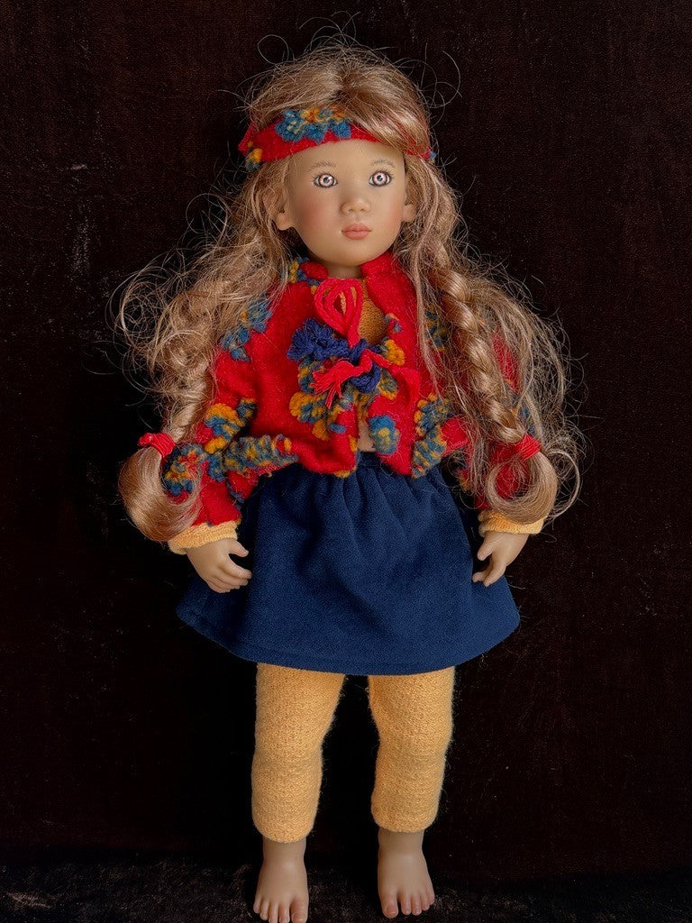 Collectible Vinyl Annette Himstedt 21” Lottchen II Himie Doll in Box