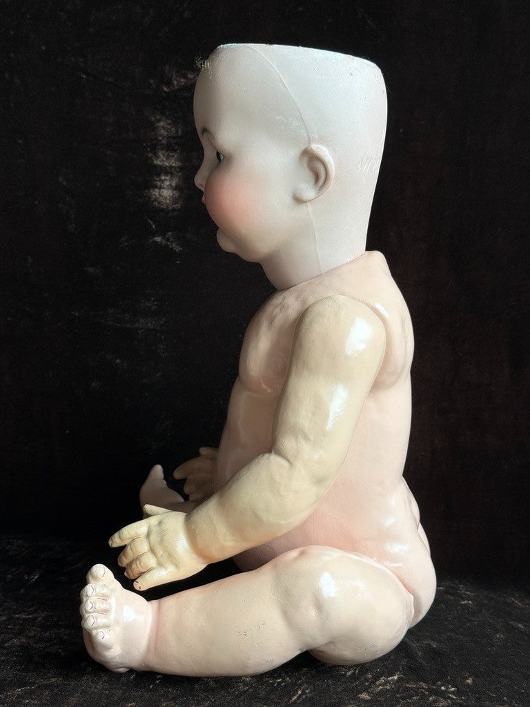 Antique German 22" Simon & Halbig Kammer & Reinhardt 126 Bisque Head Baby Doll