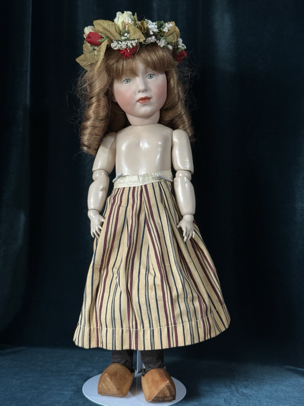 Artist Reproduction Of Rare Kammer Reinhardt Character 19” Doll “Elise” Mold 109