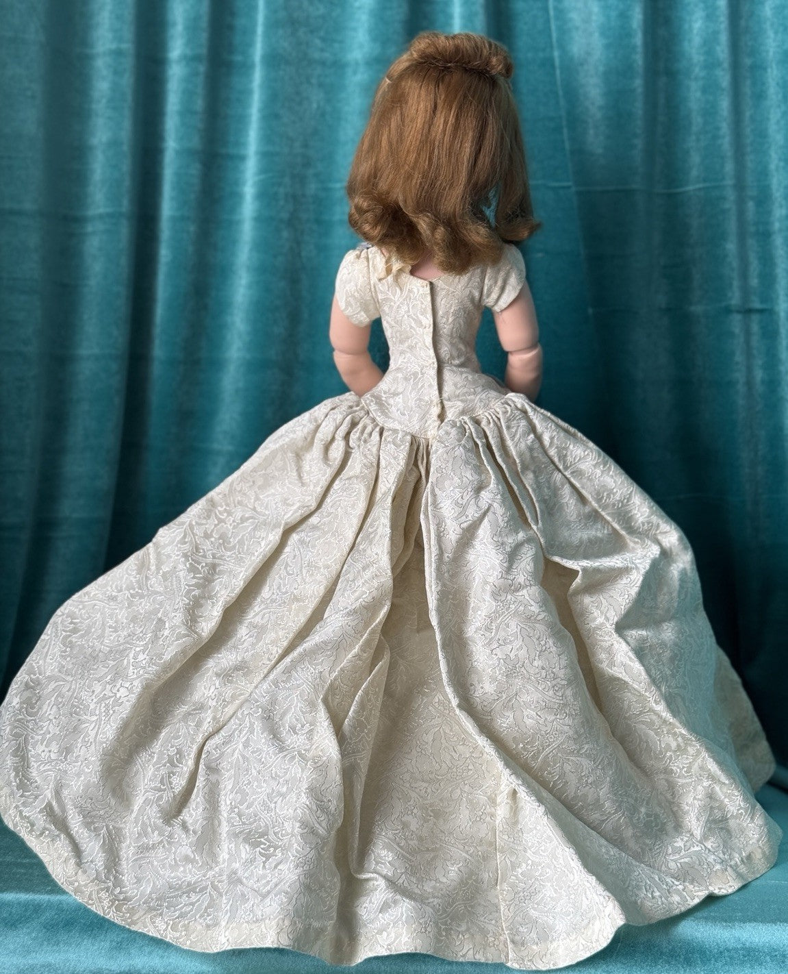 Vintage 1950’s Madame Alexander 20” Cissy Doll Tagged Queen Elizabeth Dress