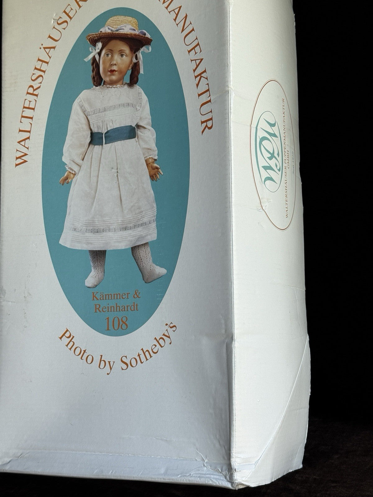 Collectible Vinyl 29” Jamilah Doll by Vera Scholz WMP LE 250, with Box