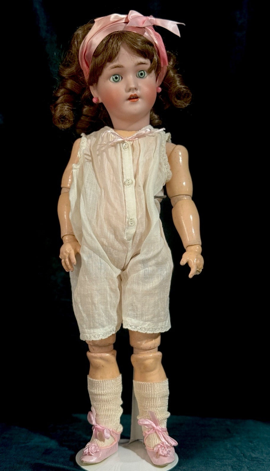 Antique German Simon Halbig Heinrich Handwerck 19” Doll Bisque Head