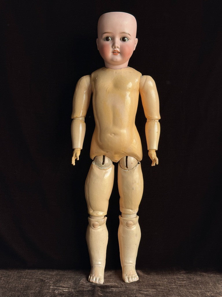Antique German 24” Schoenau & Hoffmeister 1909 Bisque Head Doll