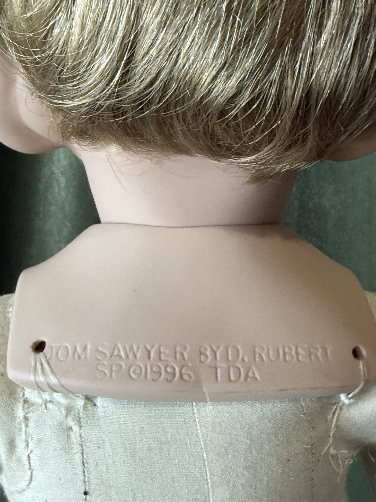 Artist Reproduction Of Porcelain 26” Doll “Tom Sawyer” by Donna Rubert Mold