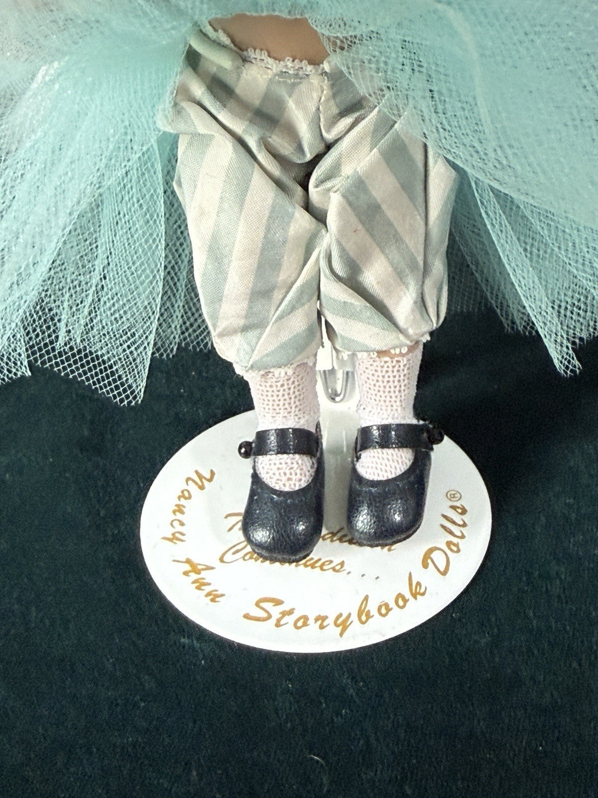 MIB Nancy Ann “Forget Me Not” Dianna Effner Doll LE 155/1000 Box/COA/Tag/Stand
