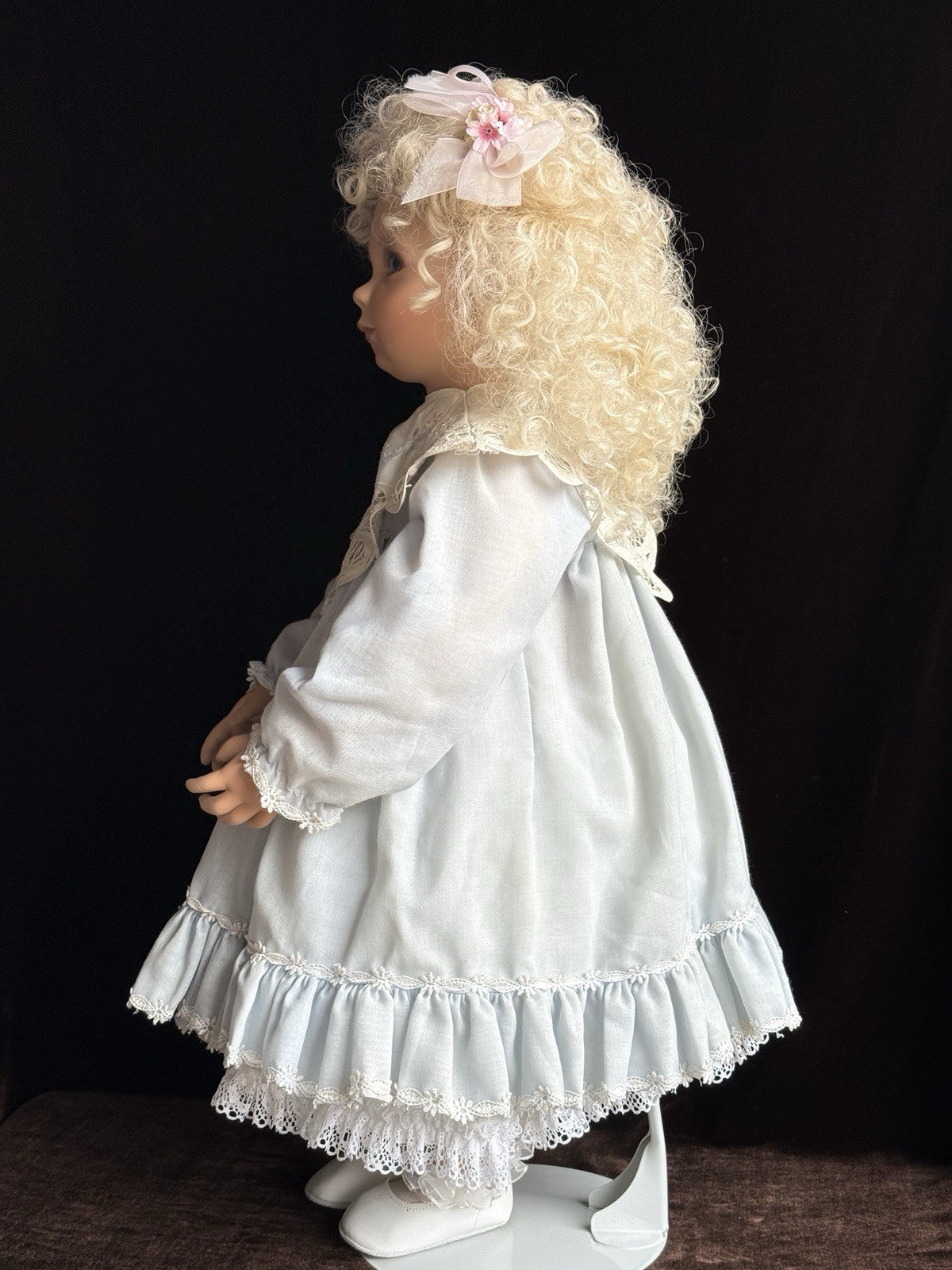 Collectible Virginia Turner 27” Vinyl Cloth Girl Doll LE 300