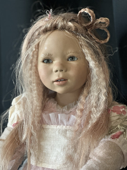 Collectible German Annette Himstedt Vinyl 31” Doll “Efli” Atlantis Series LE 377