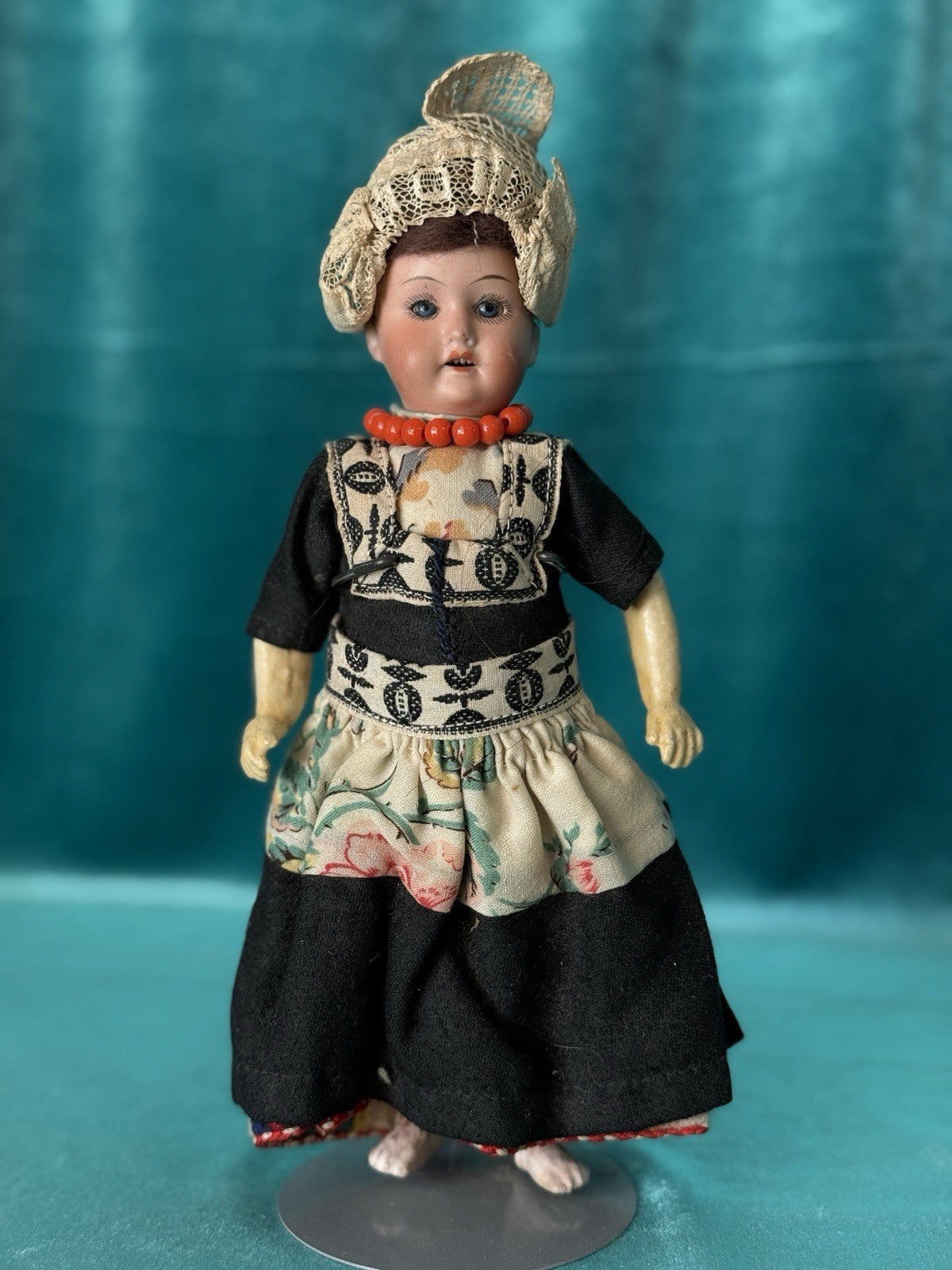 Lot of 2 Antique German Armand Marseille 390 Bisque Head Dolls