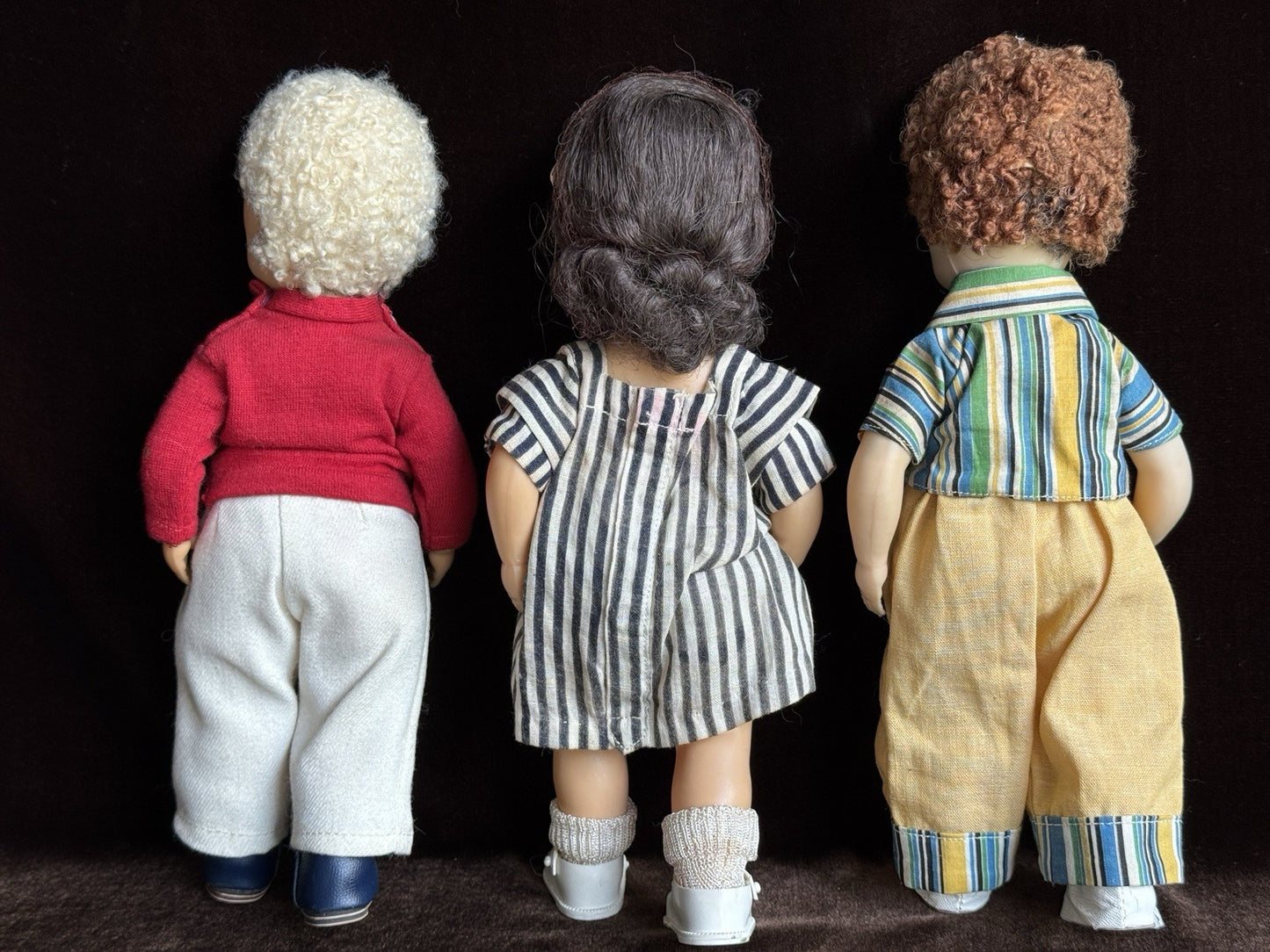 Lot of 3 Plastic Tiny Terri Lee Dolls