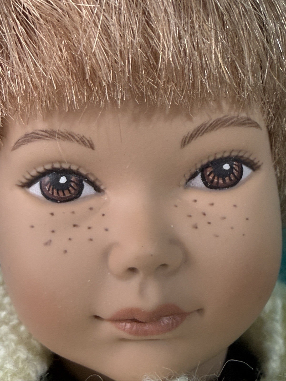 MIB Handmade Collectible Heidi Ott “Little Ones” 12” Vinyl and Cloth Boy Doll