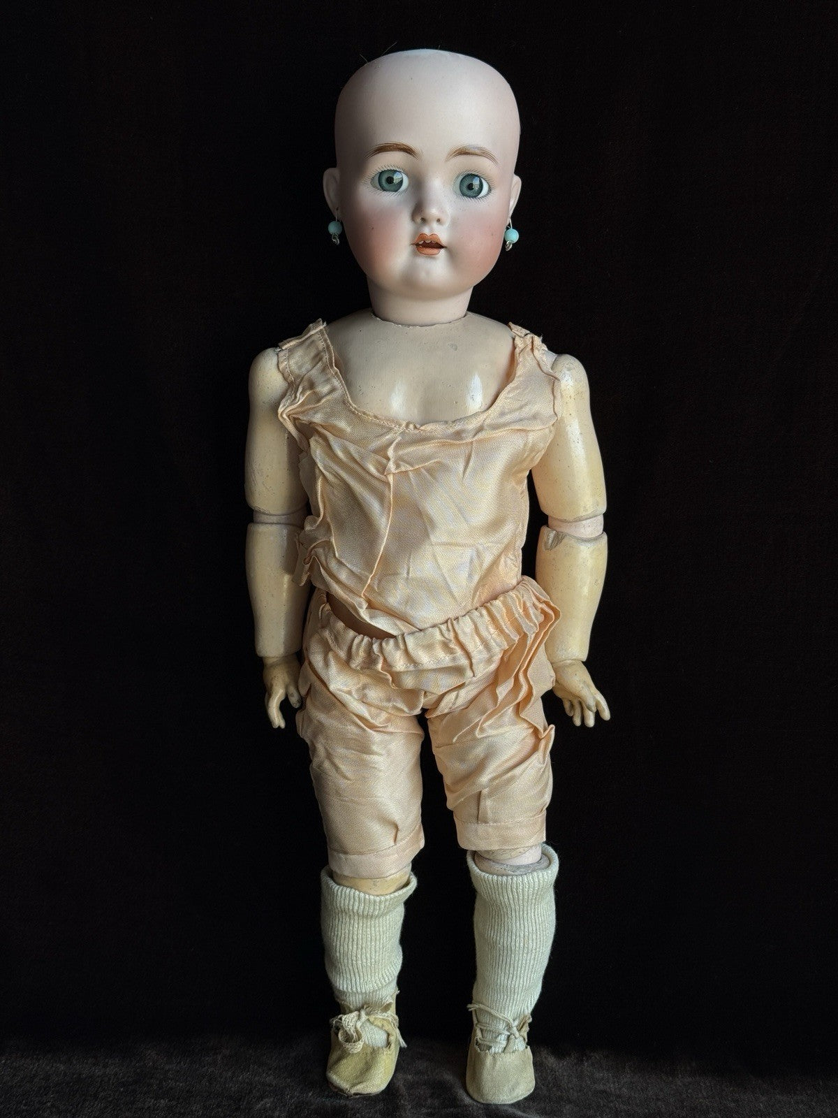 Antique German 19.5” Simon & Halbig Kammer & Reinhardt 53 Bisque Head Doll