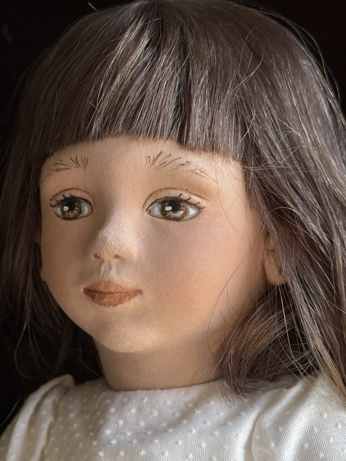 Collectible 16” Maggie lacono Corey Felt Cloth Doll LE 75