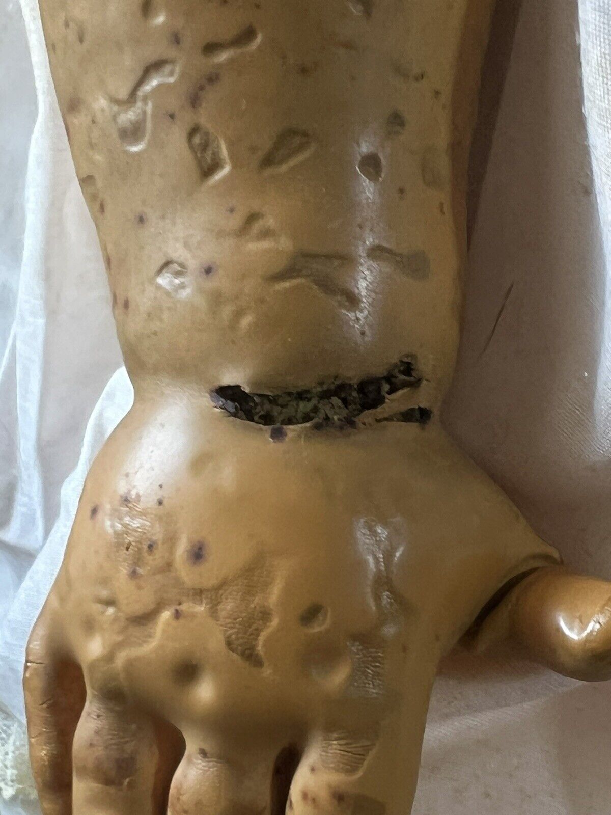 Unidentified Vintage Large 28” Mama (?) Doll Working Cryer