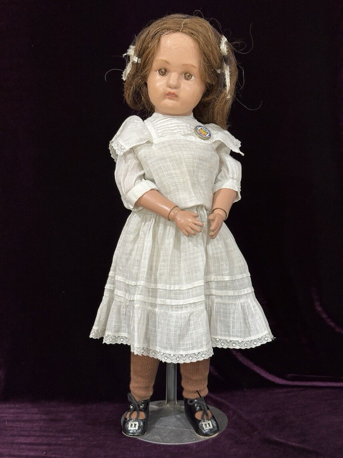 Large Antique American 21” Schoenhut Miss Dolly Wood Doll