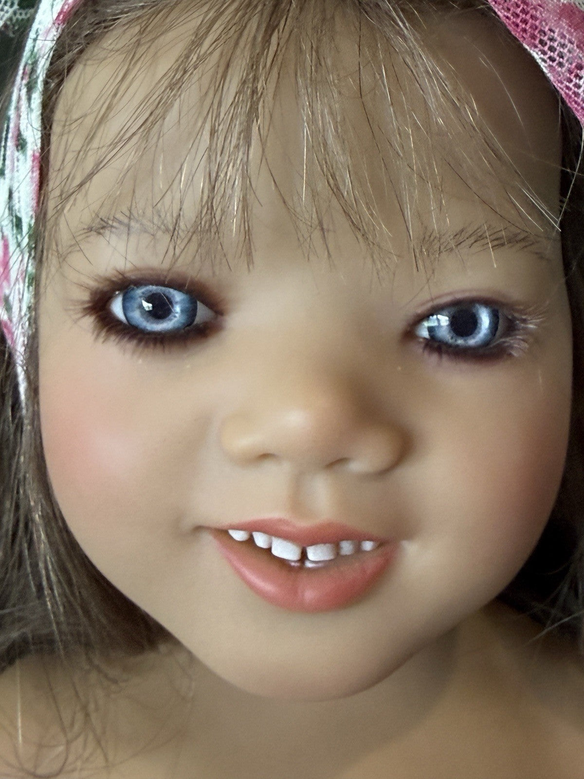 Collectible Vinyl Annette Himstedt 27 1/2” Georgi I Doll 1999 Limited Edition