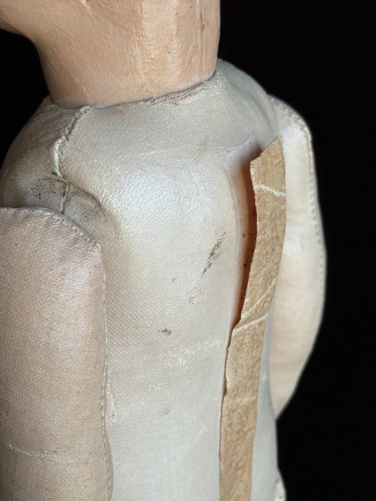 Unidentified German (?) 15.75” Kathe Kruse Style Oilcloth Boy Doll