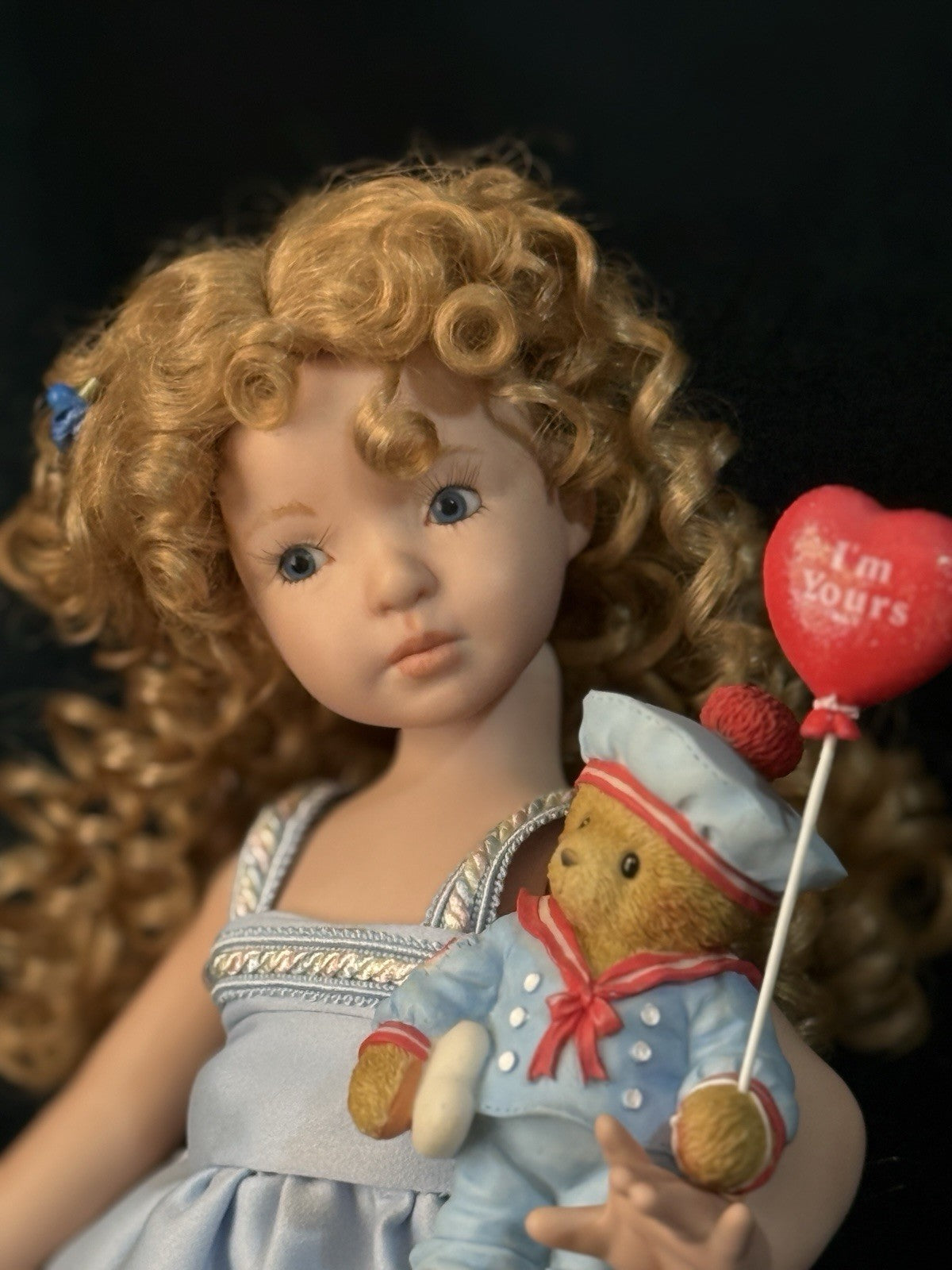 Porcelain 12” Doll “Michelle” By Dianna Effner Expressions Molds
