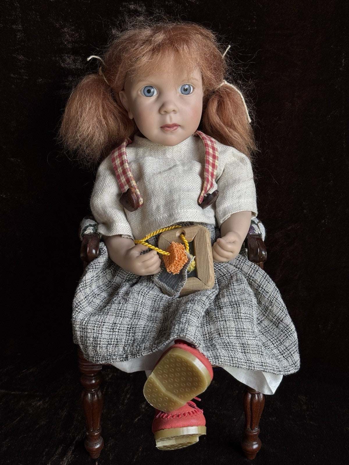Zwergnase 14” Vinyl Efje Doll By Nicole Marschollek 1998 in Box LE 250