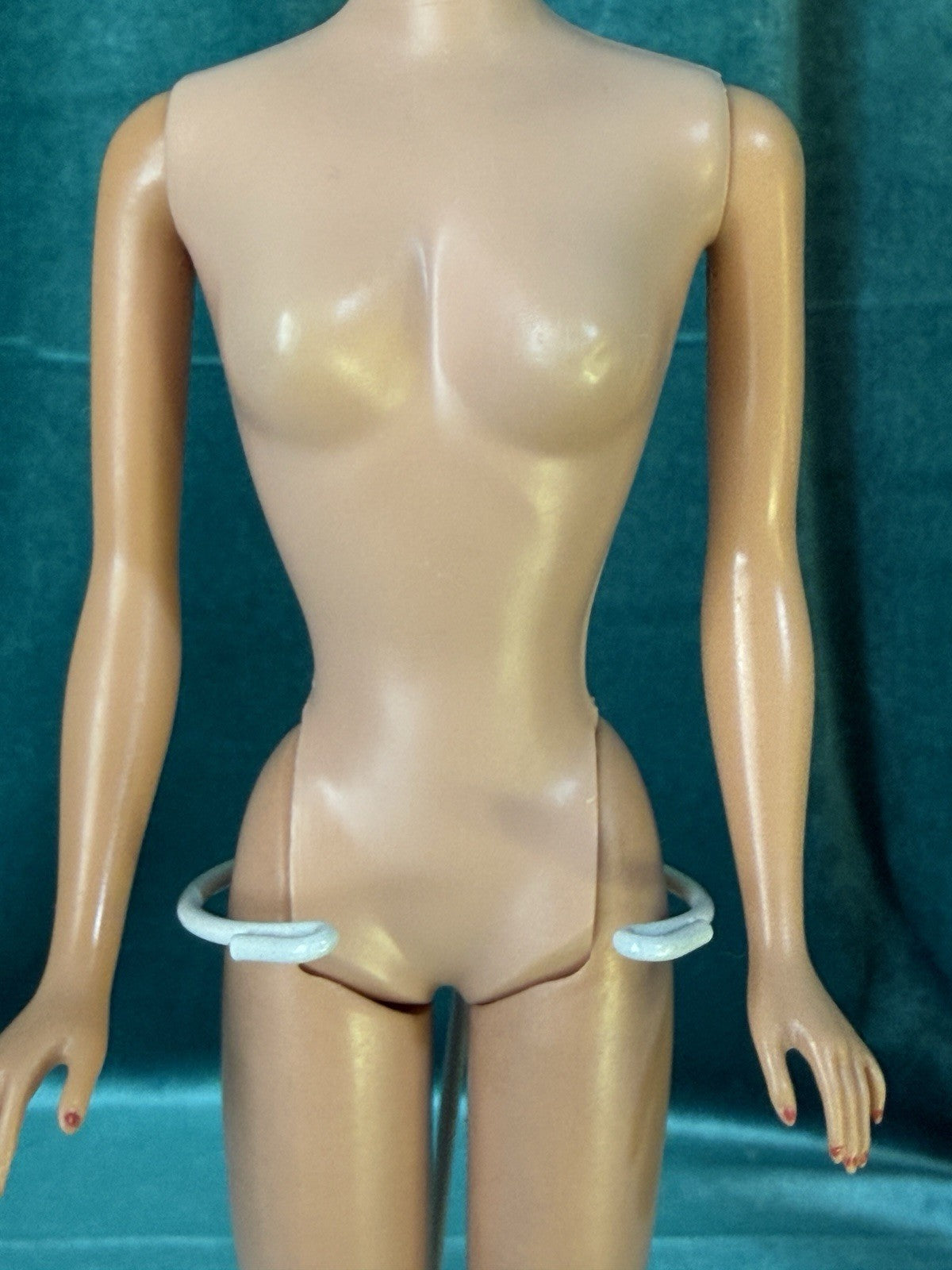 Early Mattel Vintage Blonde Bubblecut Midge Barbie Doll Tagged Outfit