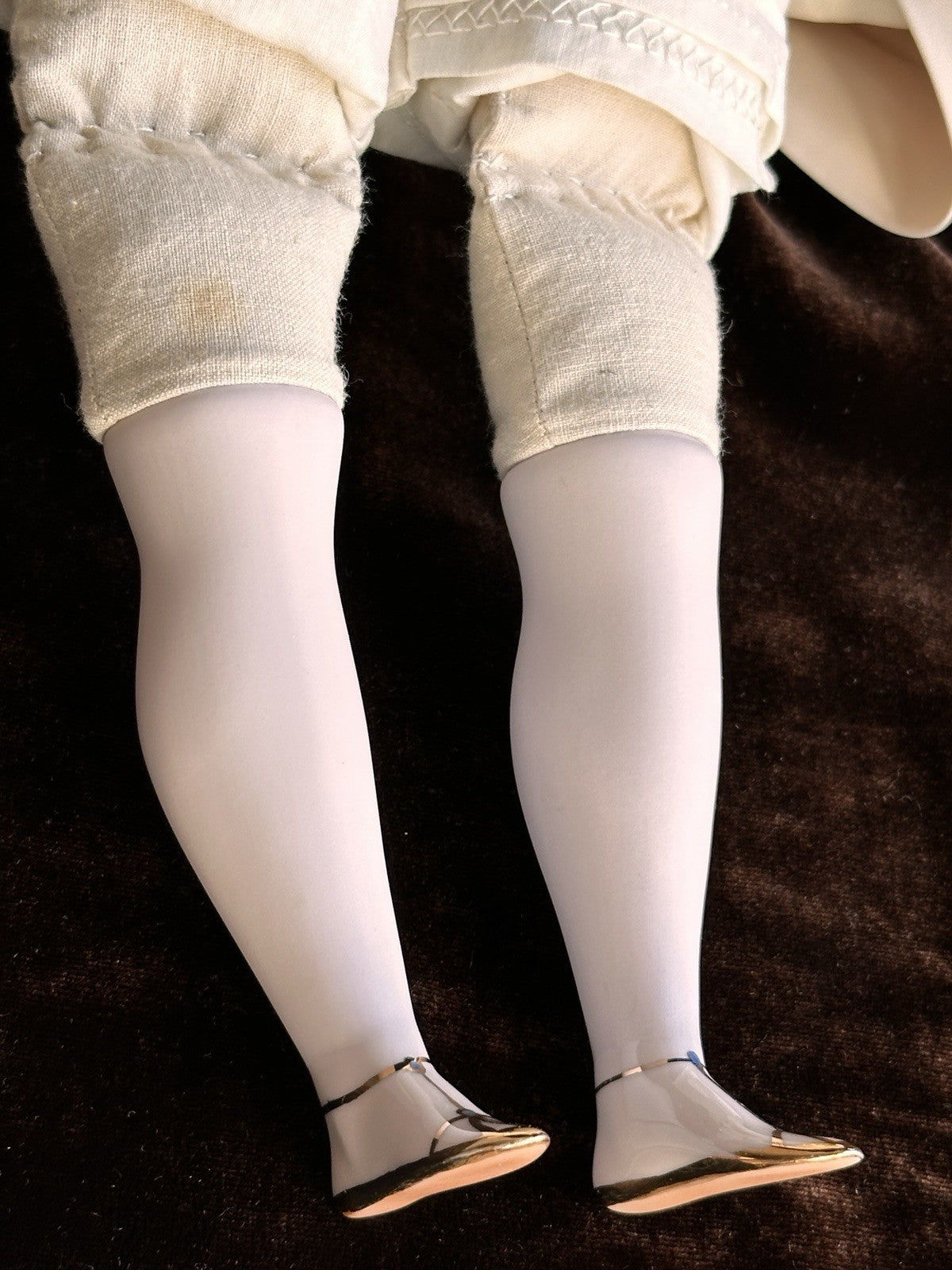 Vintage Porcelain 17” Signed Emma Clear Parian China Doll