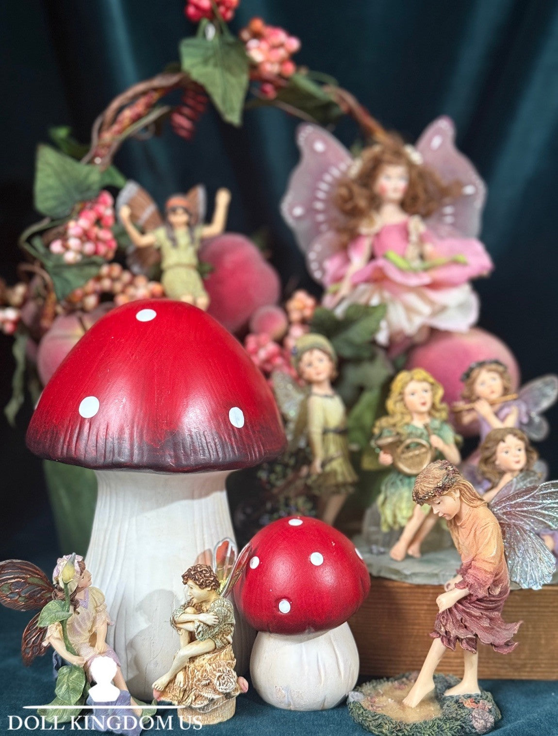 Lot of 7 Collectibles Various Artists Fairy Figurines