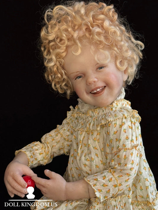 OOAK 11” Jane Bradbury (?) Lifelike Collectible Resin Doll