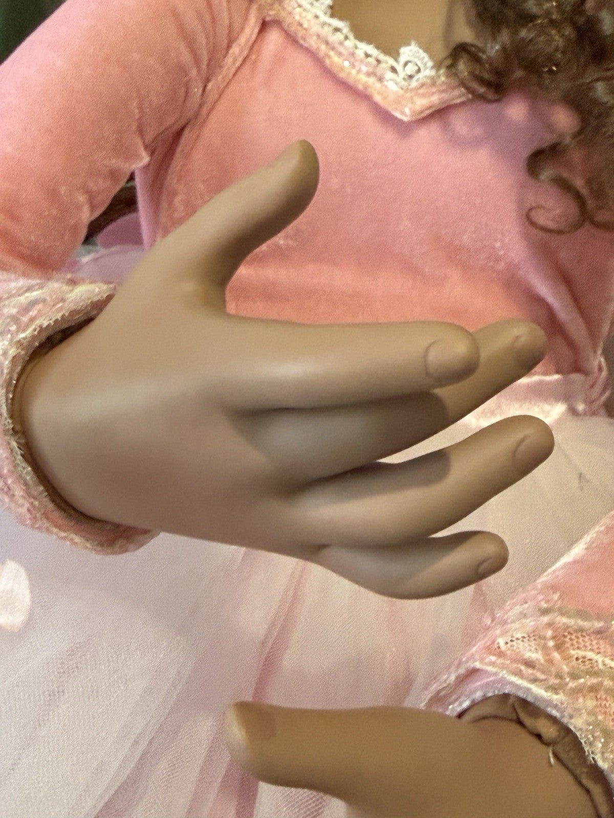 Large 34” Porcelain Ballerina Doll “Lil Flirt” by Donna Rubert LE 750