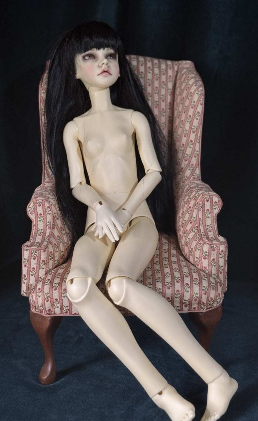 Artist Painted Dollstown Company Resin Fashion BJD 23” Elysia Head Doll