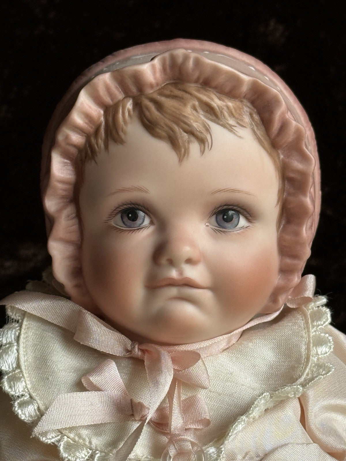 Collectible UFDC Artist Darlene Lane Porcelain/Composition 10.5” Carrissa Doll