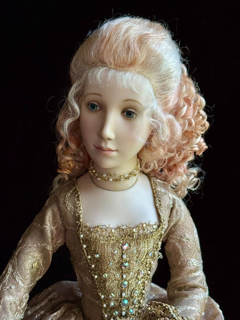 Russian Artist Alexandra Koukinova Cinderella Porcelain Doll in Box + Tag LE 20