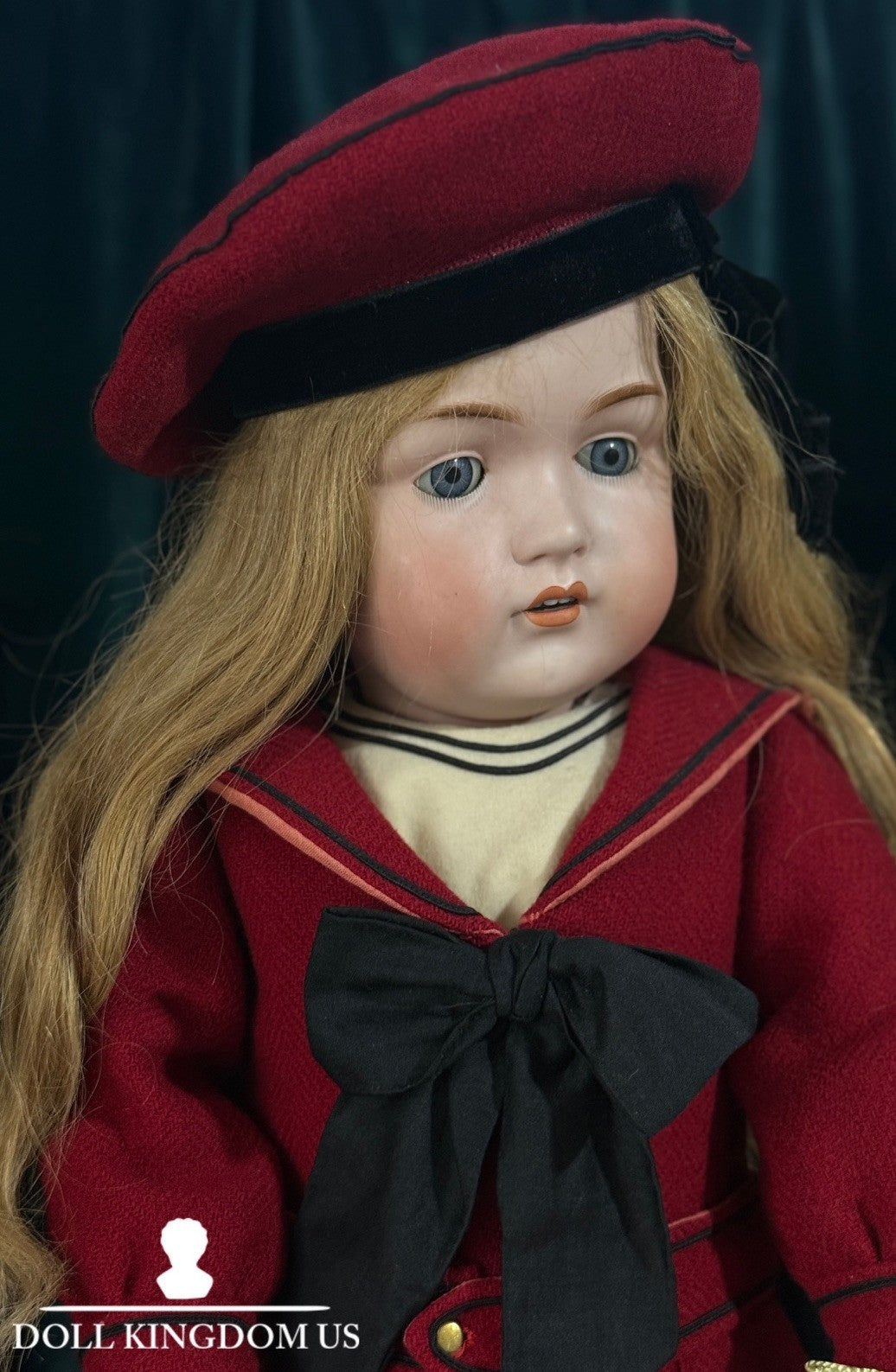 Antique German 29” Kestner 214  Child Doll Bisque Head Composition Body