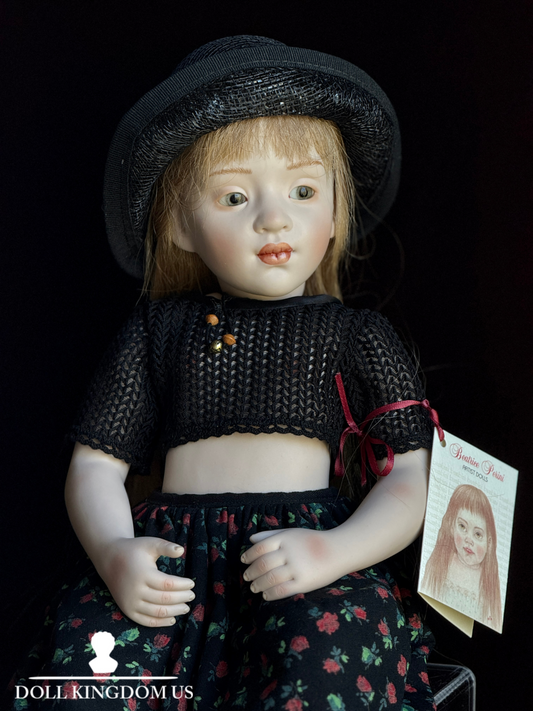 OOAK Italian Artist Beatrice Perini All Porcelain Doll Anna New with Tag LE 20
