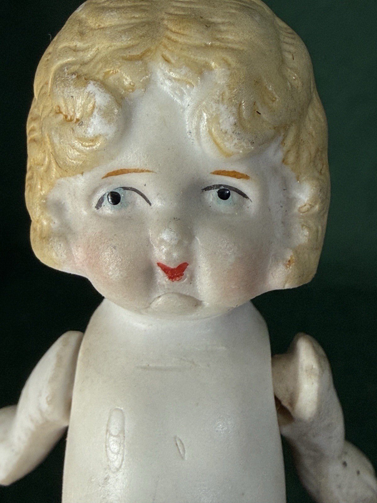 Lot Of 5 Vintage Japan Bisque Frozen Charlotte Baby Dolls