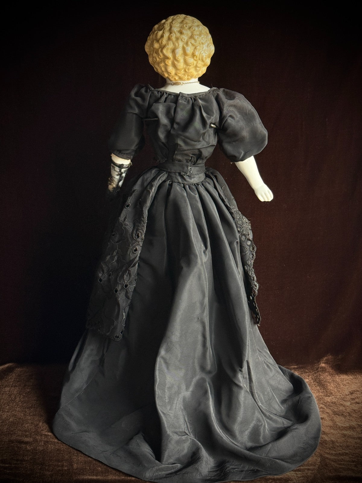 Antique German 21.5” ABG Alt Beck Gottschalck 1000 Highland Mary China Head Doll