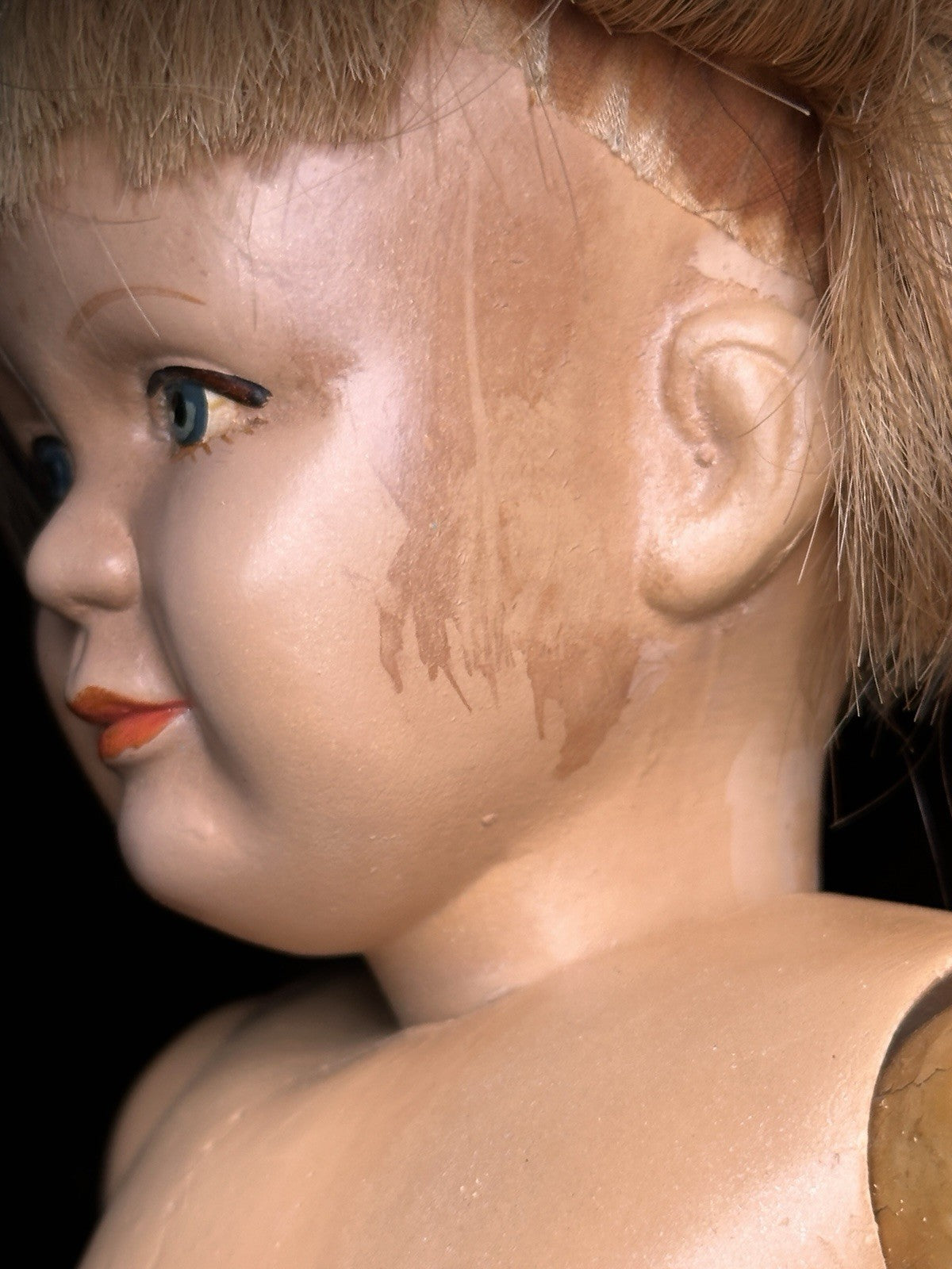 Rare Vintage American 15” Latex Dewees Cochran Portrait Doll