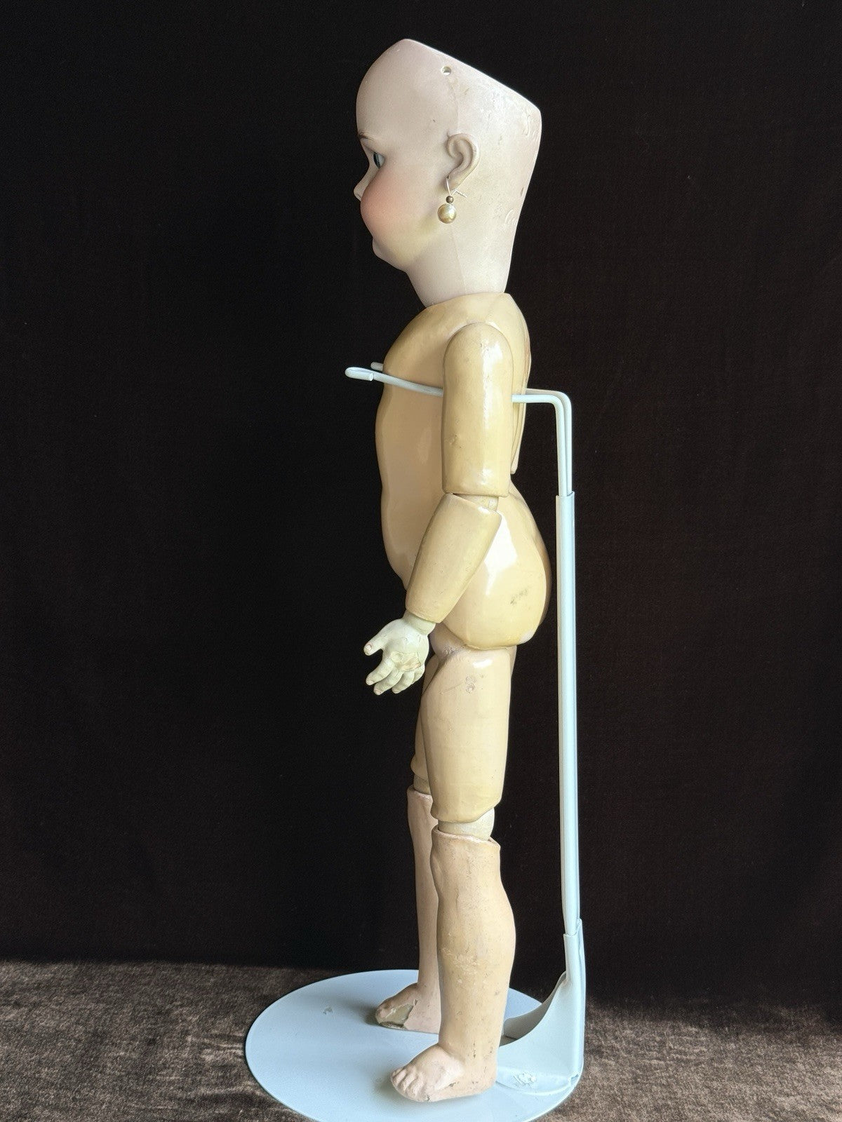Antique German 22” Simon Halbig Dep 1079 Bisque Head Doll