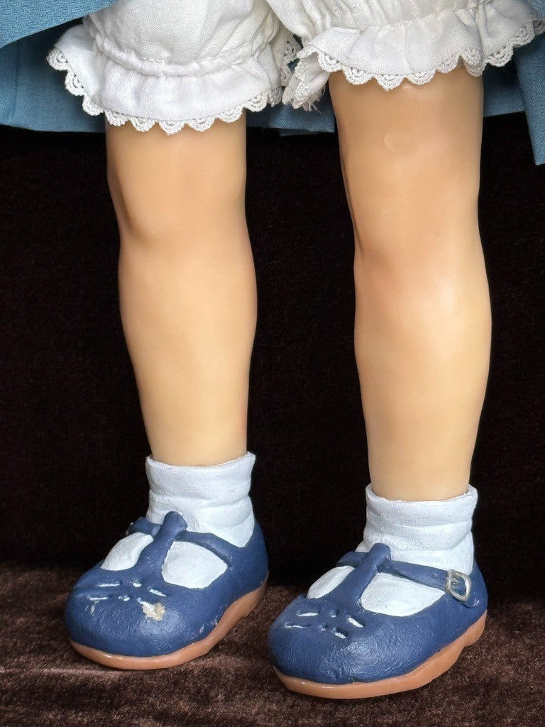 OOAK 18" Artist Carol Trobe Sculpted Polymer Clay Girl Doll