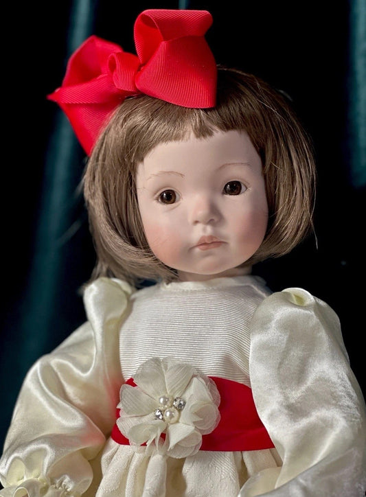 Reproduction Of “Jenny” by Dianna Effner Porcelain 18” Doll