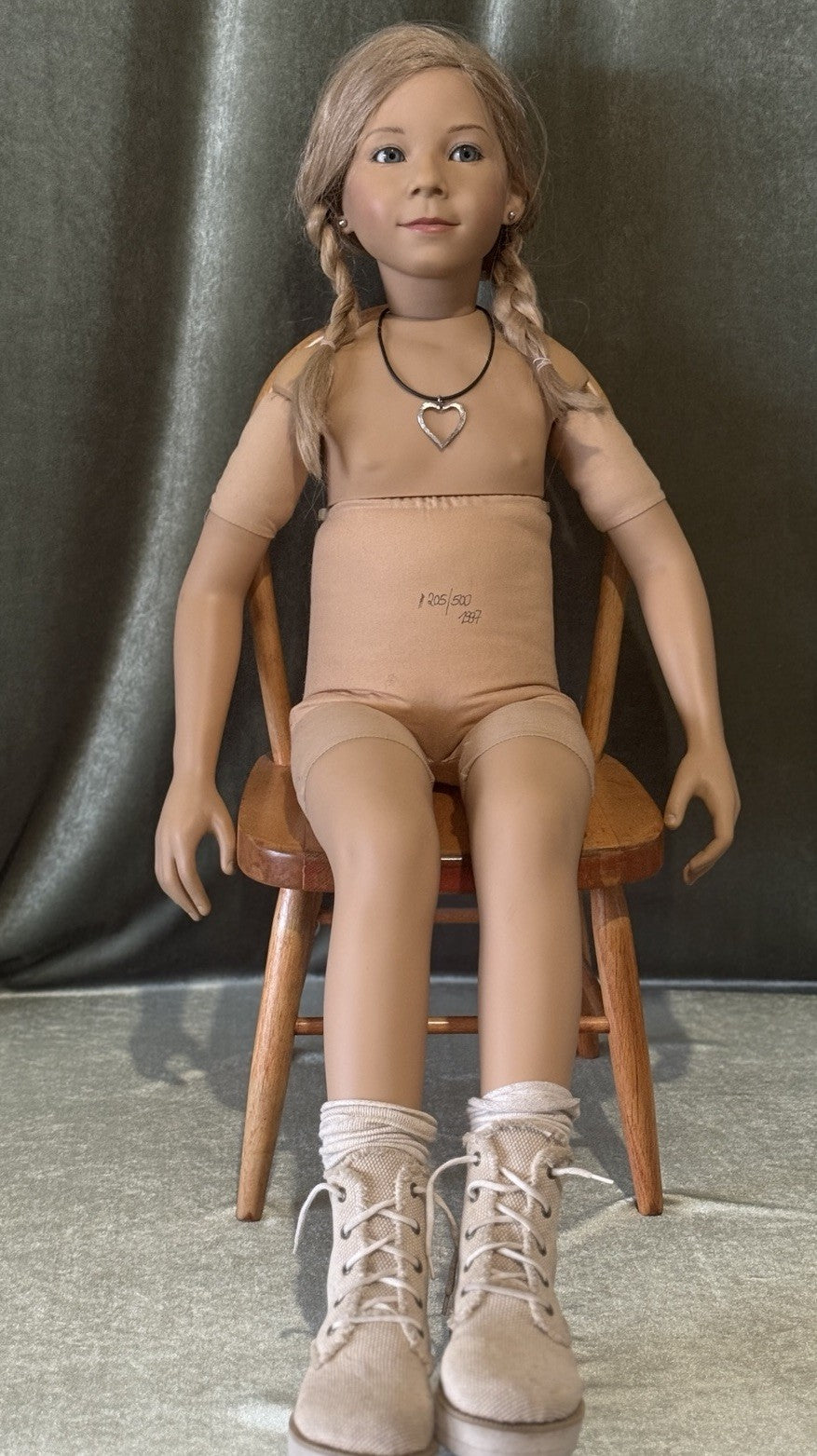 Artist Collectible Vinyl 39” Doll “Janina” by Elizabeth Lindner LE 500 for Gotz