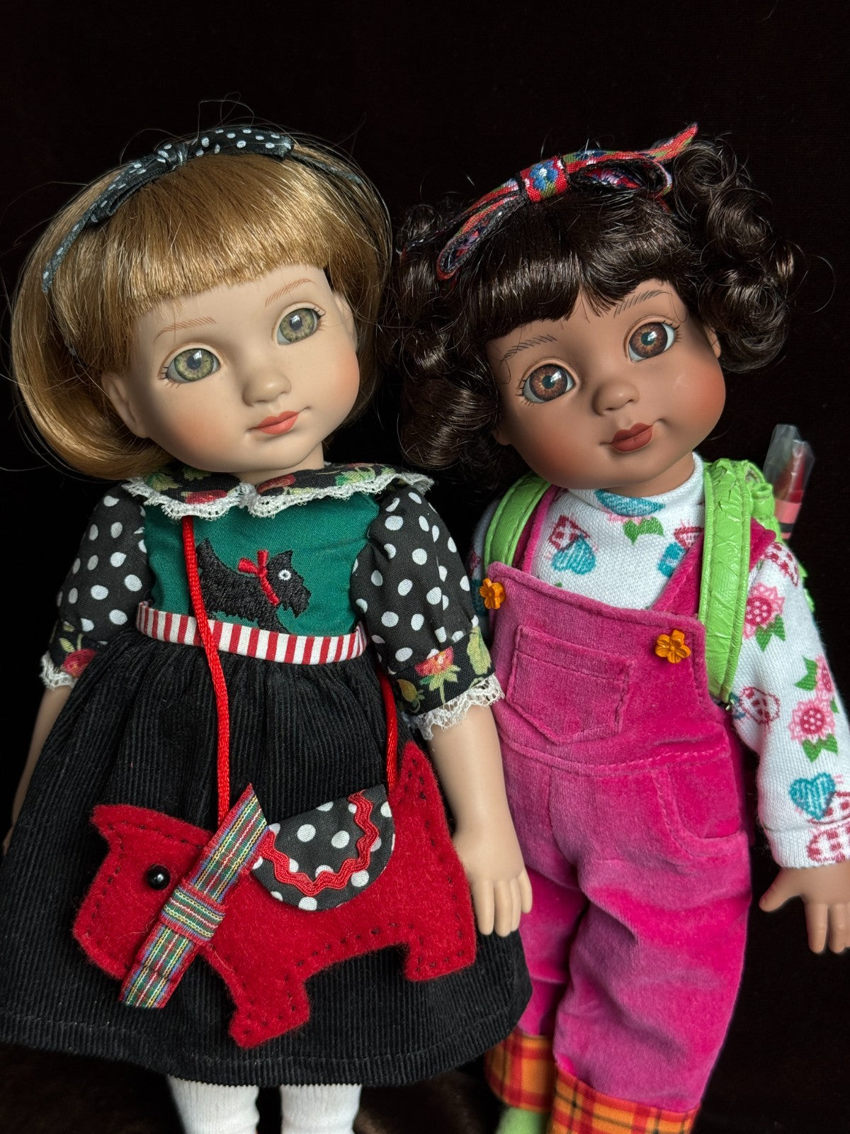 Lot of 2 Tonner Ann Estelle Mary Engelbreit Dolls – Georgia & Sophie