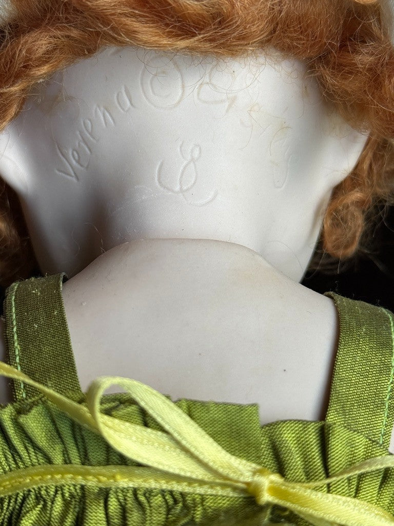 Artist Porcelain Cloth 16” Doll Ruby by Verena Eising LE 15 with Tag