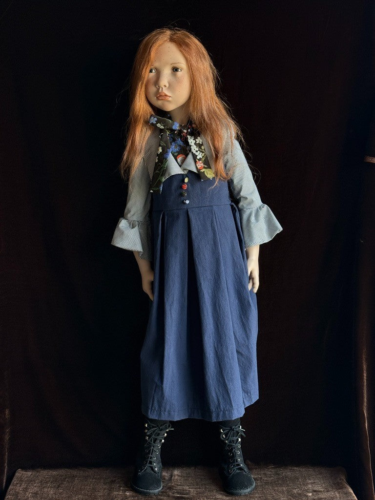 Rare Huge Lifelike Zwergnase 35” Philomene Vinyl Doll 2018 LE 45 in Box