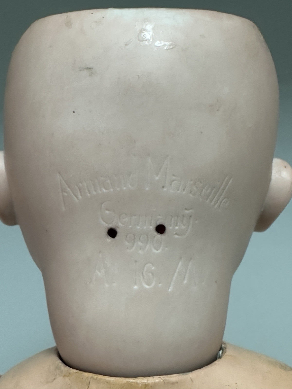 Large 26” Antique German Armand Marseille Mold 990 A 16 M Bisque Baby Doll